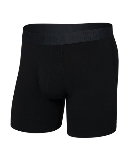 SAXX Boxershorts Droptemp Cooling Cotton Boxer Brief Fly schwarz Herren - 1 Stück